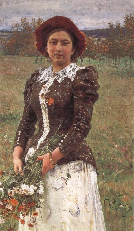Ilya Repin Autumn oil painting image